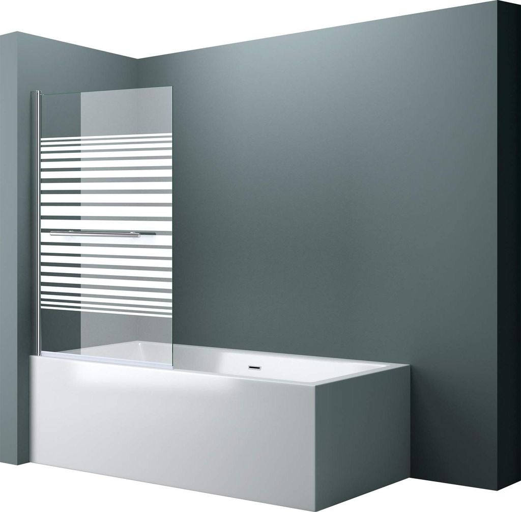 doporro Paroi de Baignoire 95 x 140 cm Pare Baignoire 1 Image du produit 