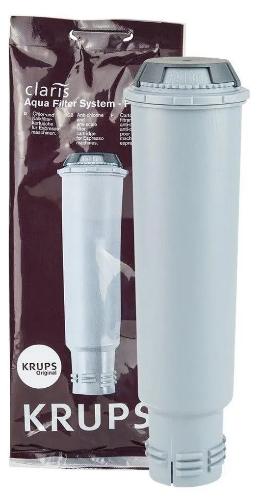 Lot de 5 Cartouches Filtrantes Aqua Filter System Krups Claris F088