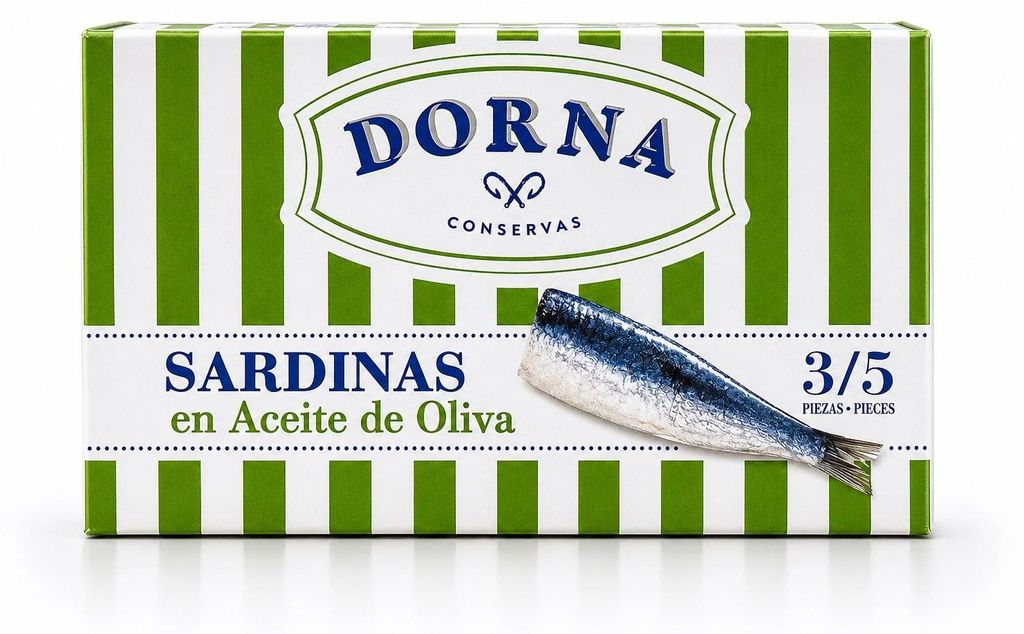 SARDYNKI PORTUGALSKIE W OLIWIE Z OLIWEK 120G DORNA