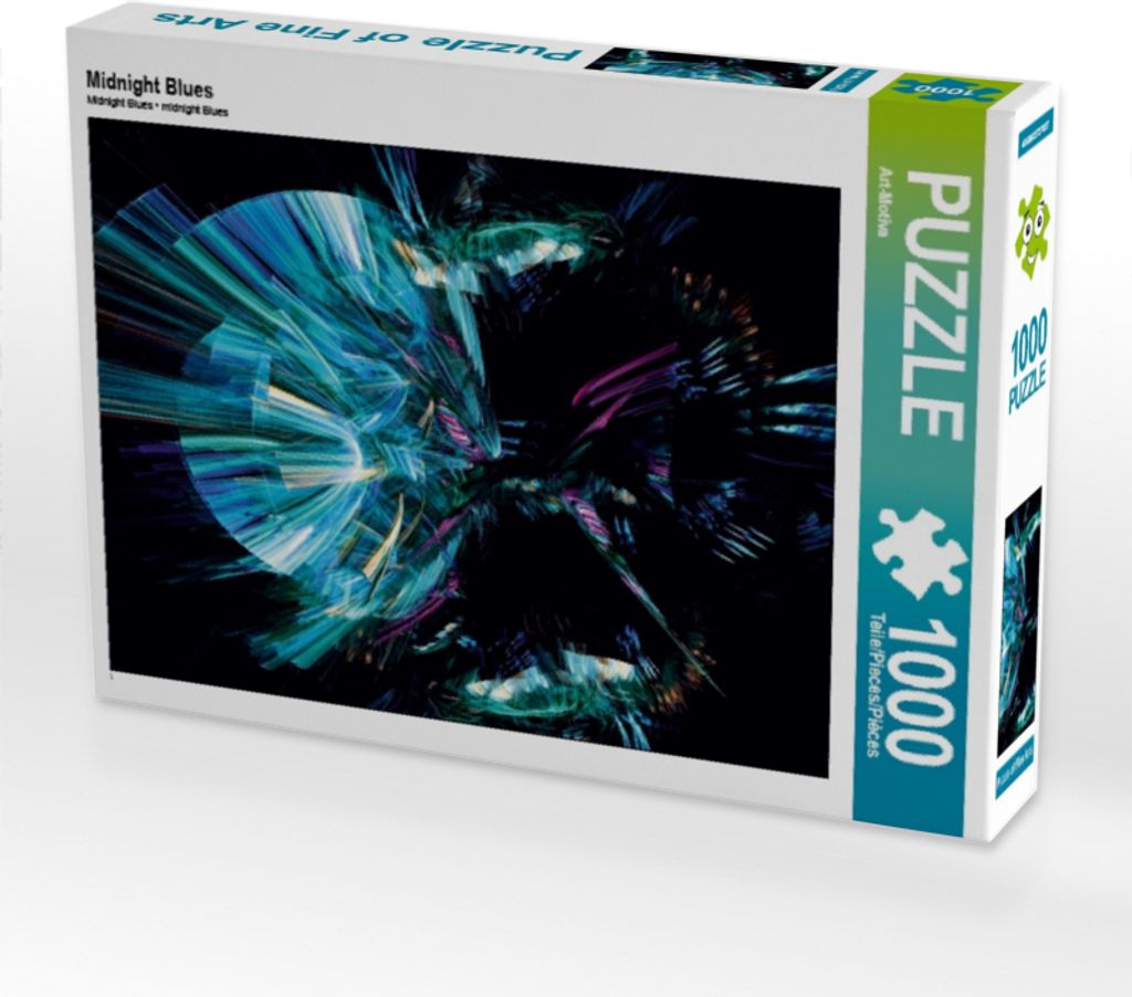 Calvendo Midnight Blues 1000 Teile Puzzle quer 640x480mm, CALVENDO; 7351138