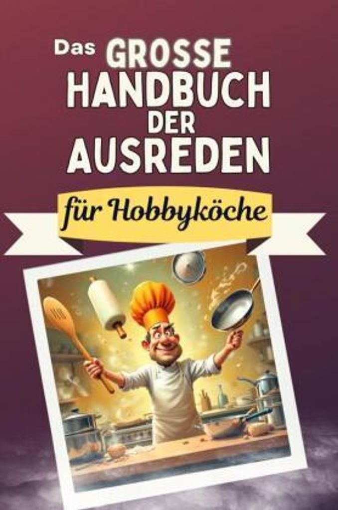 Das große Handbuch der Ausreden für Hobbyköche - Das perfekte Geschenk für Erwachsene und Teenager für Weihnachten und Geburtstag