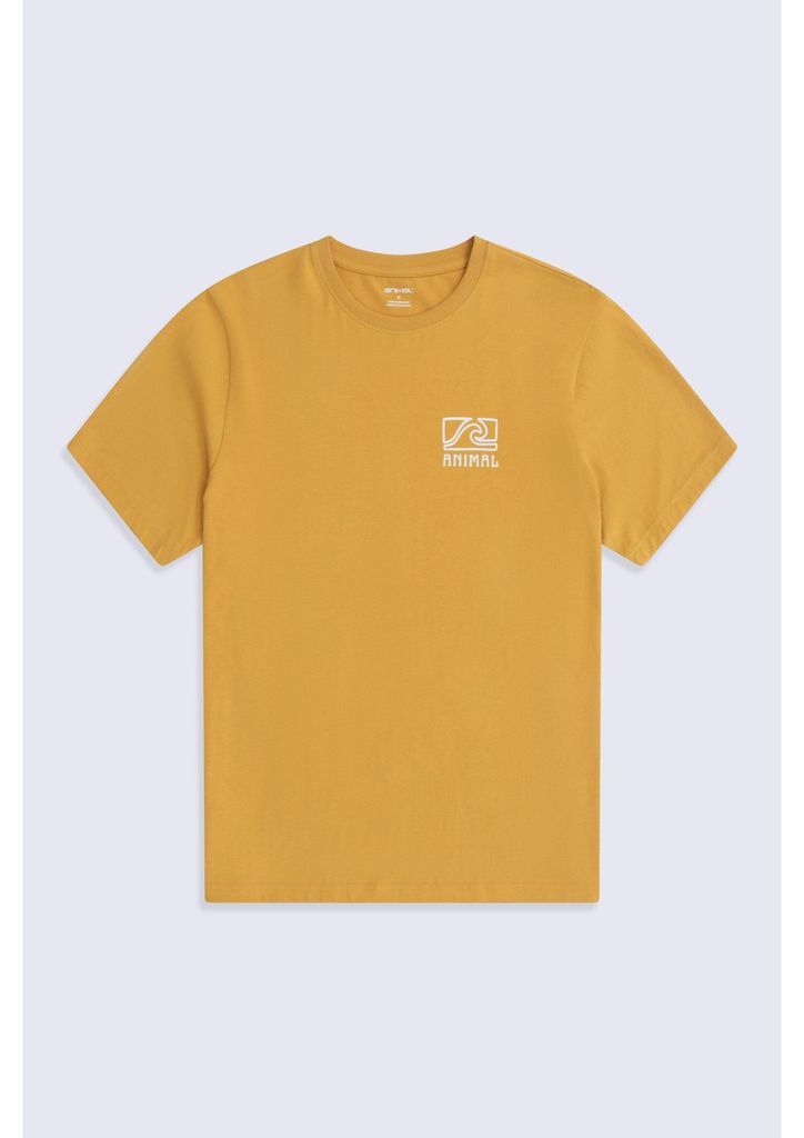 Animal - "Jacob" T-Shirt für Herren MW296 (XXL) (Leuchtend Gelb)