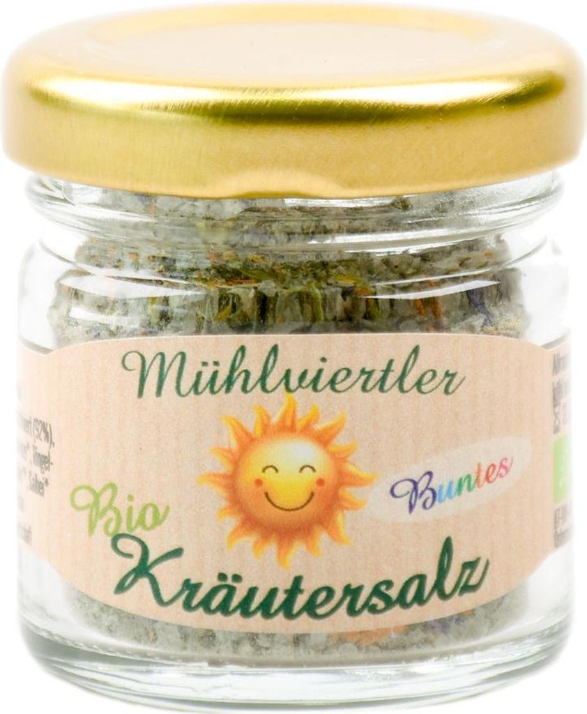 Kräutersalz Buntes 30g Portionsglas