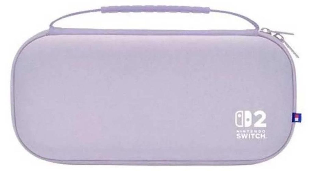 Hori NSX-079E, sacoche, Nintendo, lavande, tissu, Nintendo Image du produit 