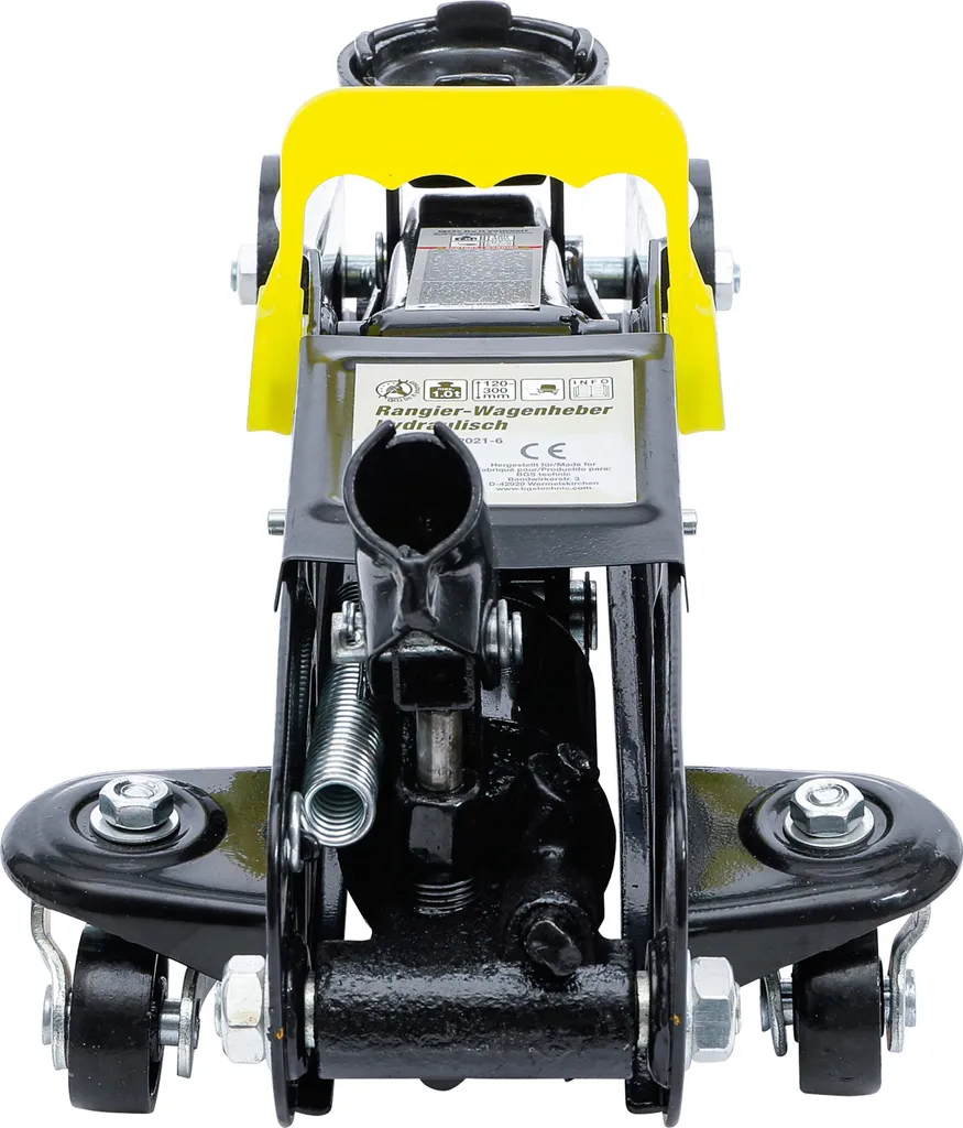 Cric à rouleau robuste 1t BGS Technic 70033 avec châssis en acier fixe - 3