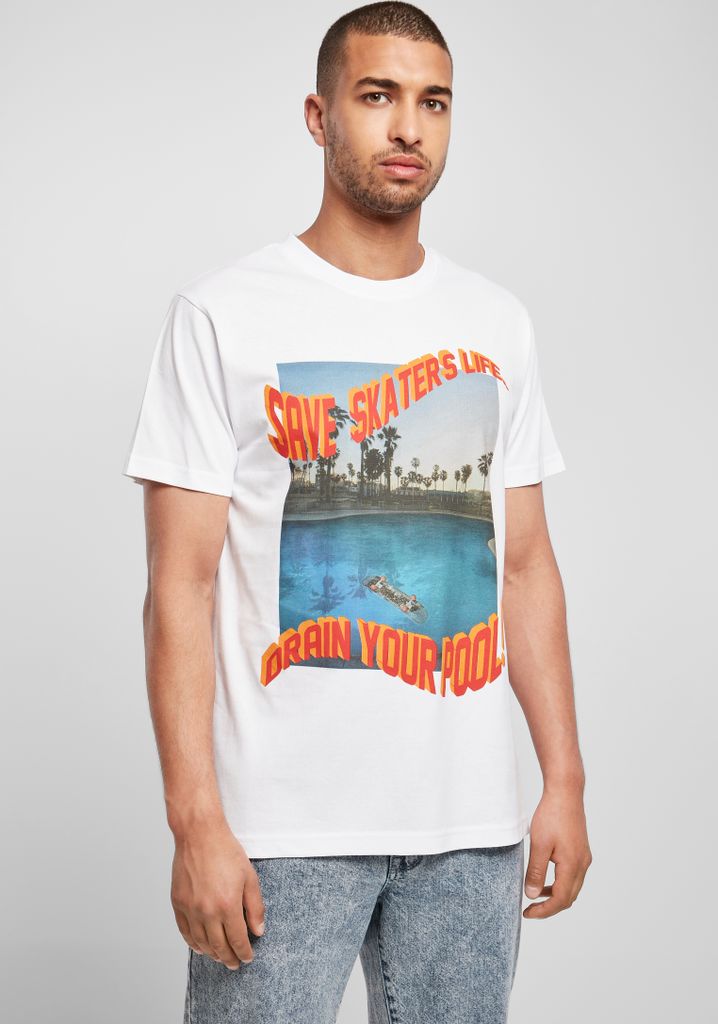 Save Skaters Life Tee white S