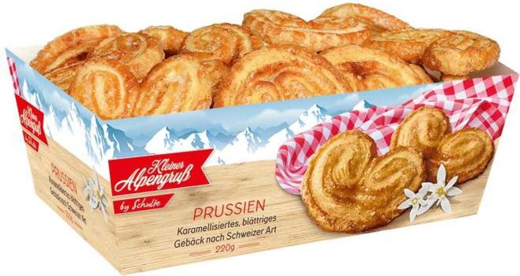 Schulte Prussien Blättergebäck, 220g Produktbild 