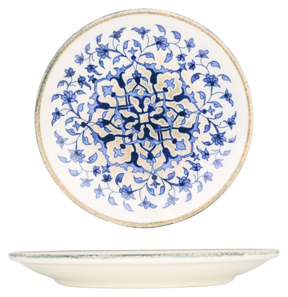Platos de postre de Kütahya Porselen, colección "Tile Imagen del producto 