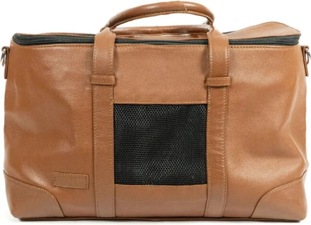 Sac Gloria RAABTA Marron avec Aération Optimale pour Petits Animaux 42cm