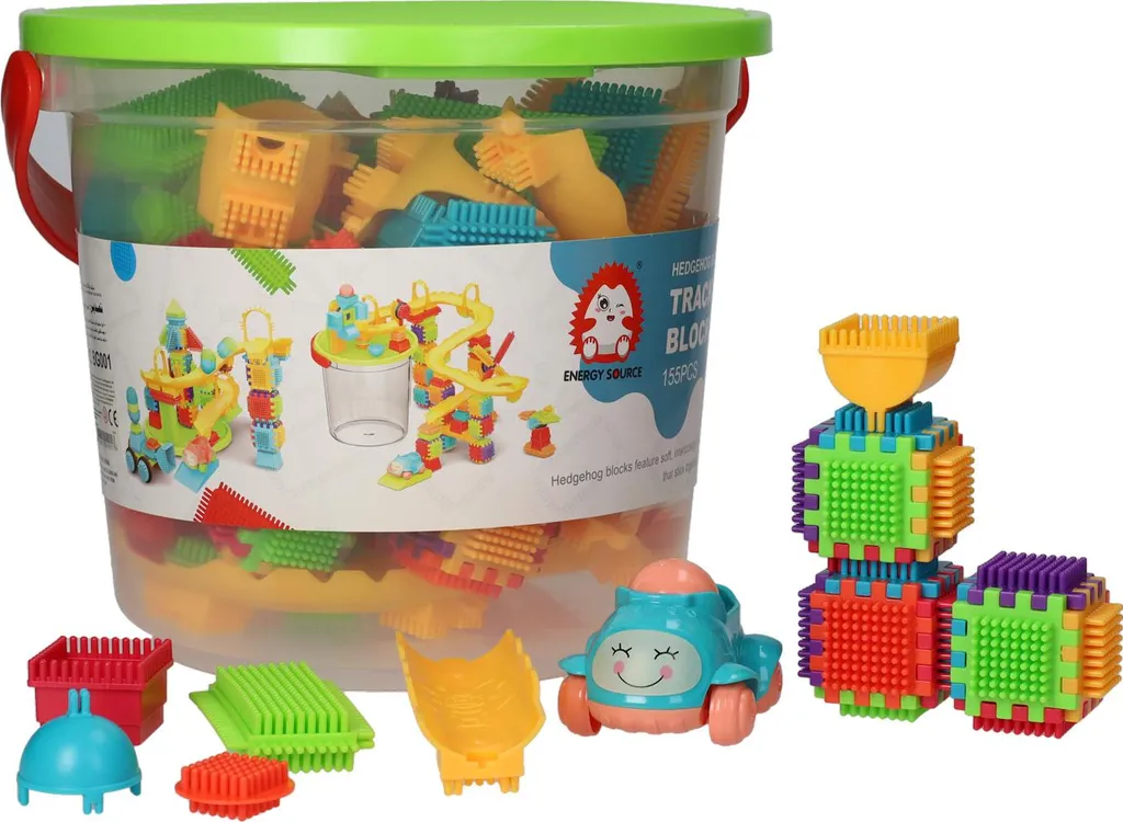 Blocs à Picots 155 Pièces : Rangez Facilement ce Jeu de Construction Pro - 3