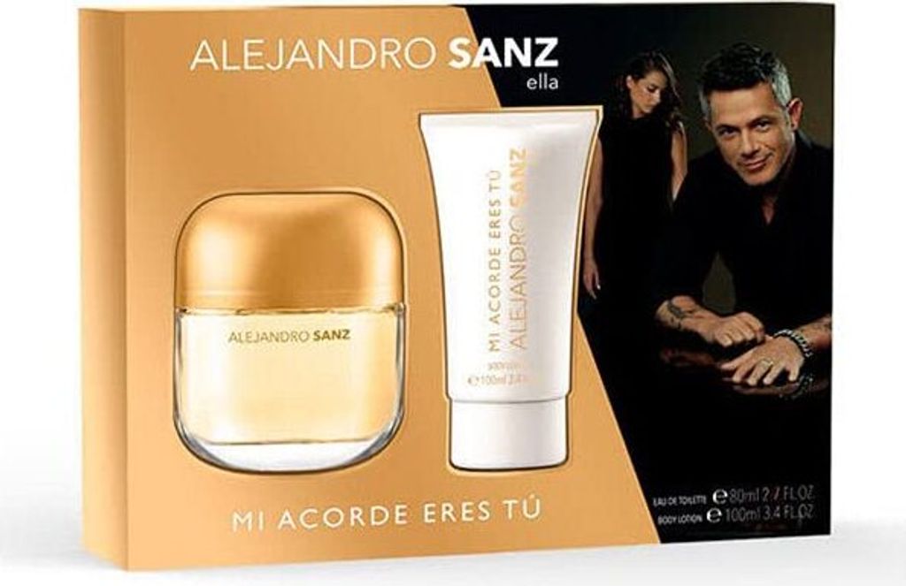 Alejandro Sanz Mi Acorde Eres Tu EdT 100ml Set 2 Artikel