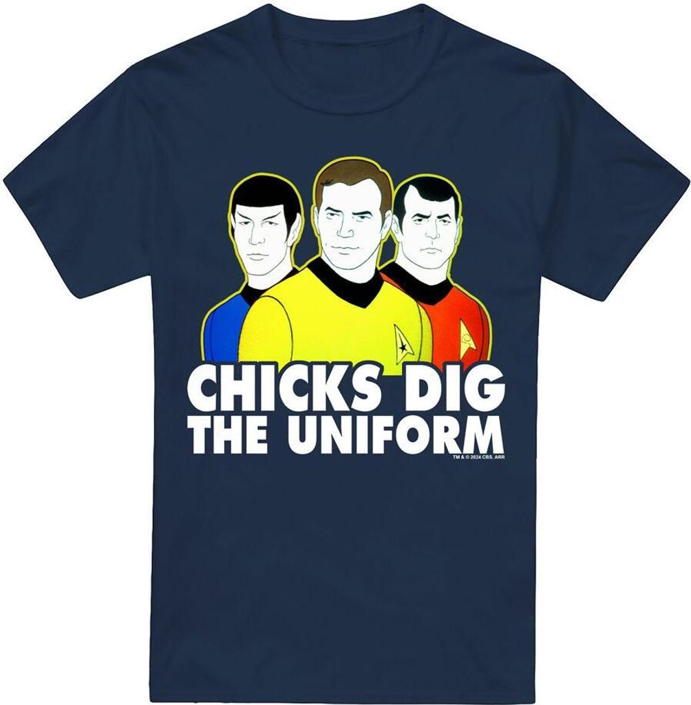 Star Trek - "Dig It" T-Shirt für Herren TV5726 (L) (Marineblau)