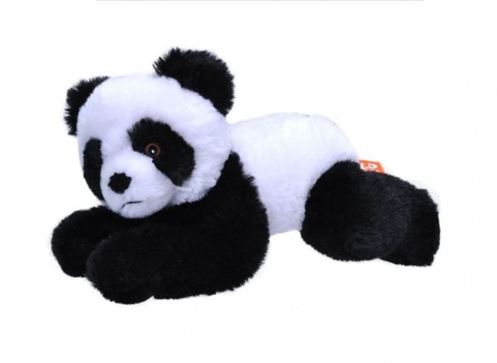 Wild Republic Pluschtier Stofftier Panda Bar - schwarz/weis - 24cm