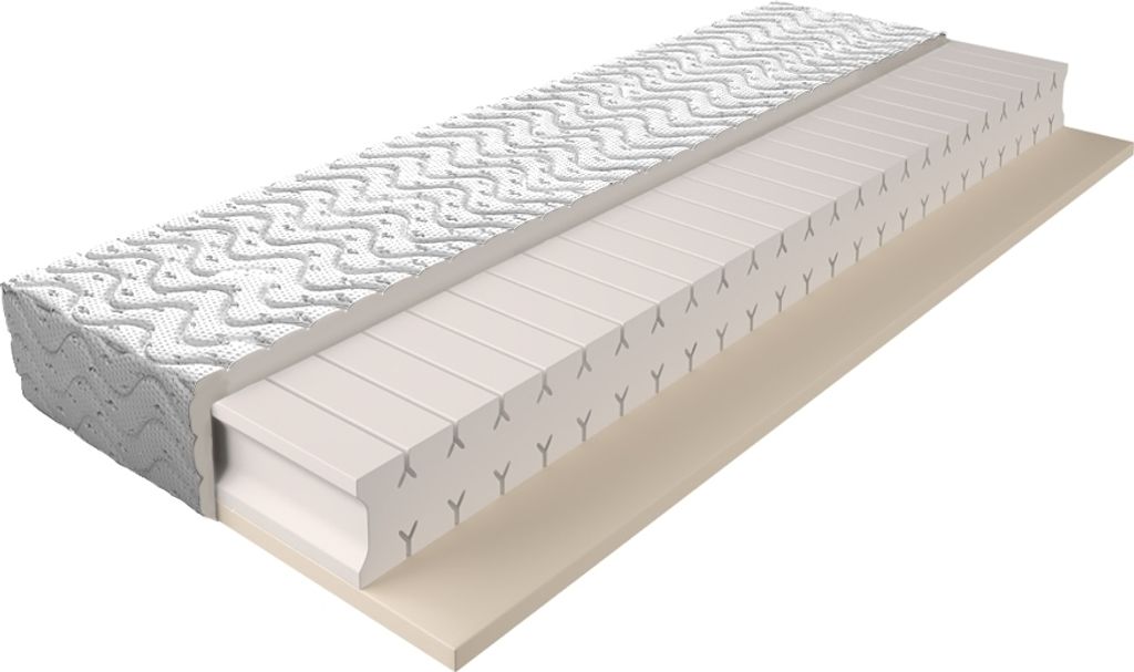 Matratze mit Schaumstoffkern 008 - Größe: 140 x 200 cm, Höhe: 17 cm