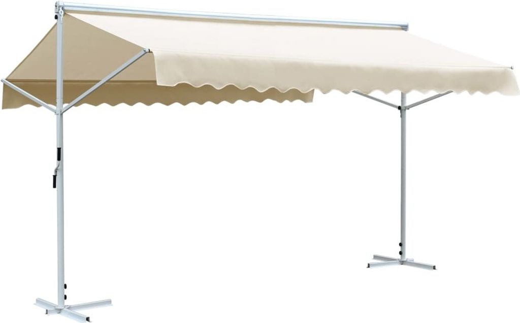 Maison Exclusive - Freistehende Markise 500x300 cm Creme