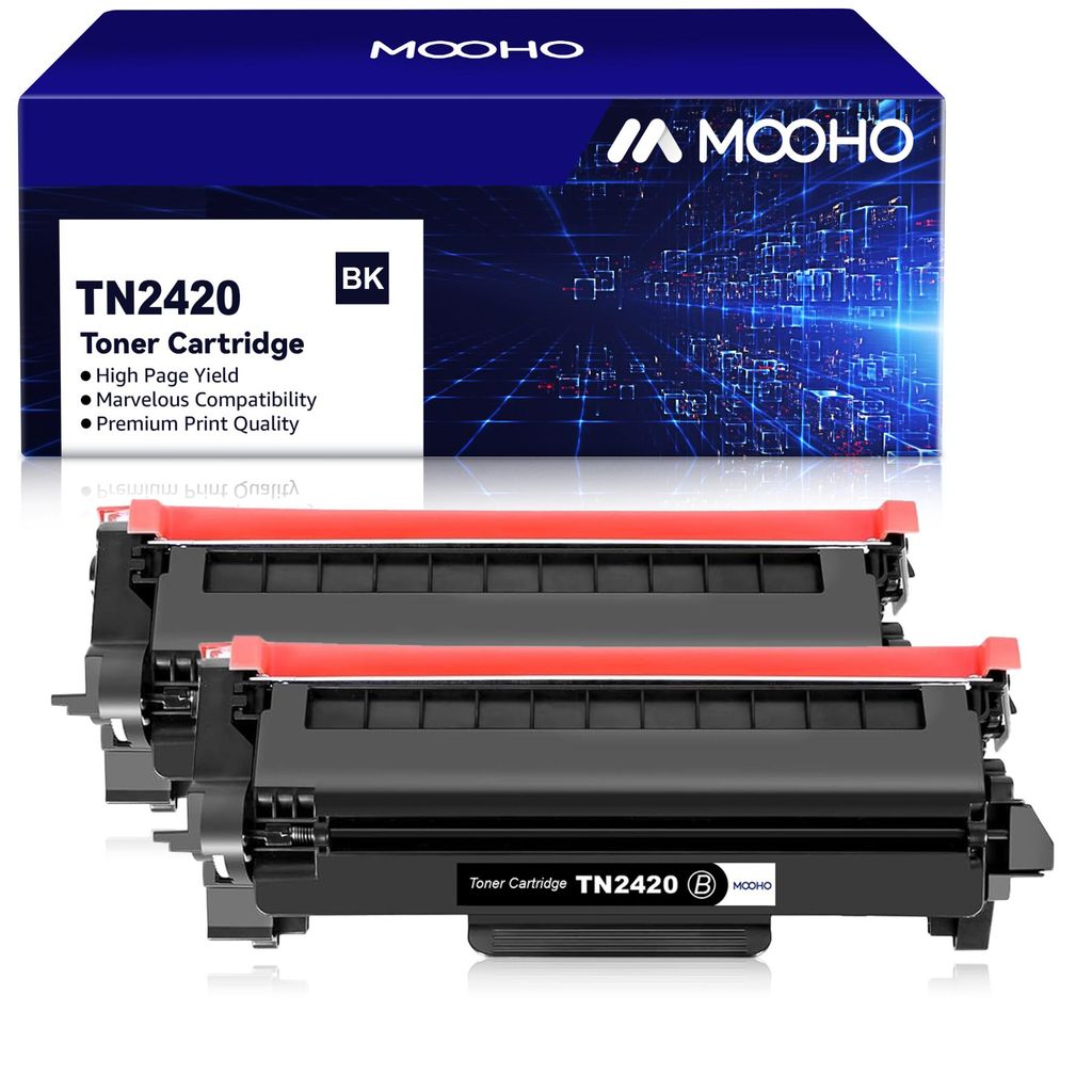 2x XXL TN 2420 TN2410 Toner kompatibel für Brother 2420 XLDCP-L2530DW MFC-L2710DW MFC-L2750DW HL-L2350DW HL-L2730DN TN-2420 XXL