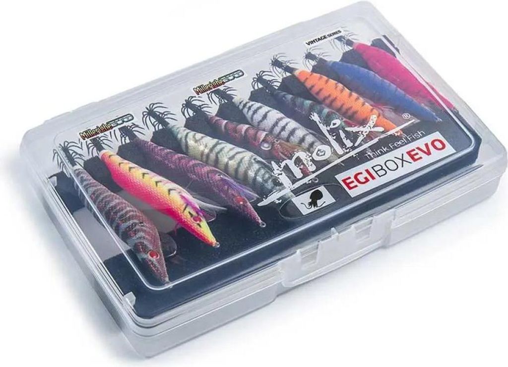 Molix Egi Evo Köderbox Durchsichtig 24.5 x 16.5 x 4 cm Durchsichtig 24.5 x 16.5 x 4 cm