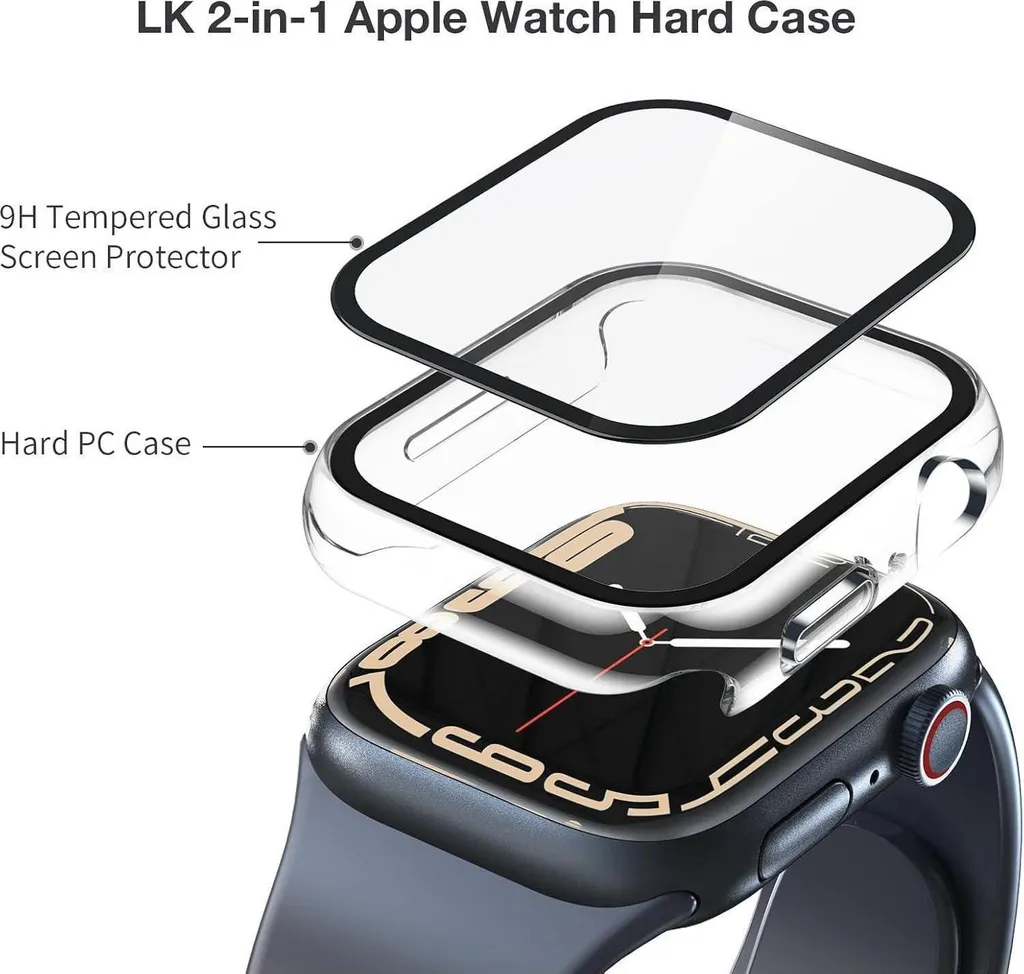 Protection Écran HD Apple Watch 41mm Résistante aux Rayures x2 - 3