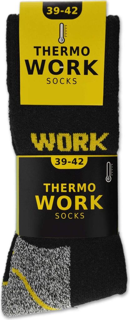 Mowenti 10 Paar Herren Arbeitssocken - Dicke Thermosocken Aus Baumwolle, Warm & Strapazierfähig