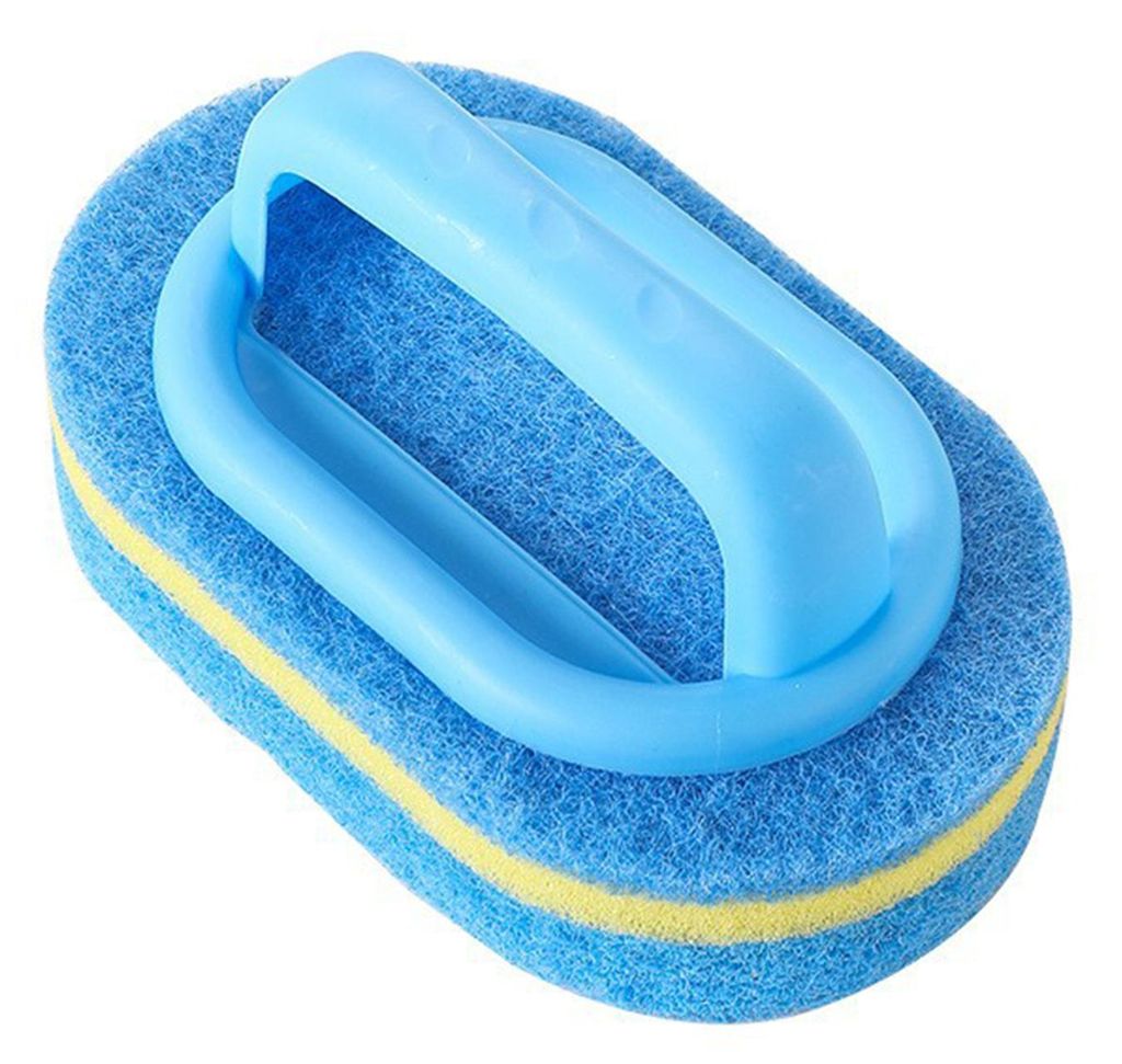 Reinigungsbürste für Badewanne und Dusche, ergonomischer Produktbild 