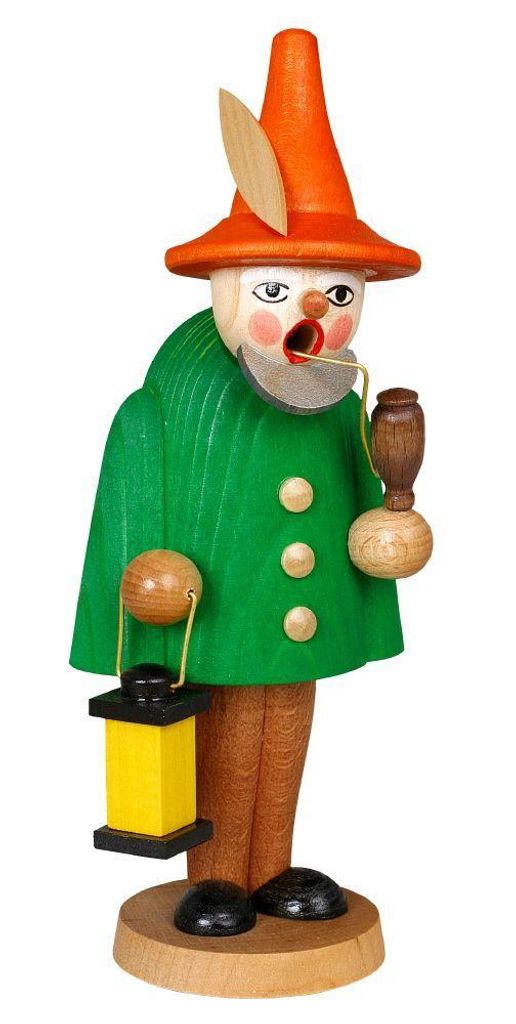 Räuchermann Wichtel grün HxBxT 19x7x6cm NEU