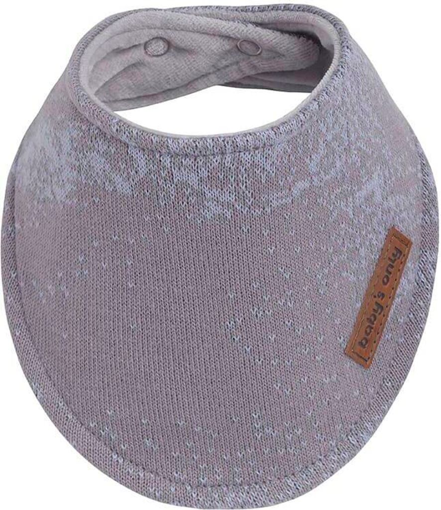Baby's Only Baby Bandana Marble - Cool Grey/Lila