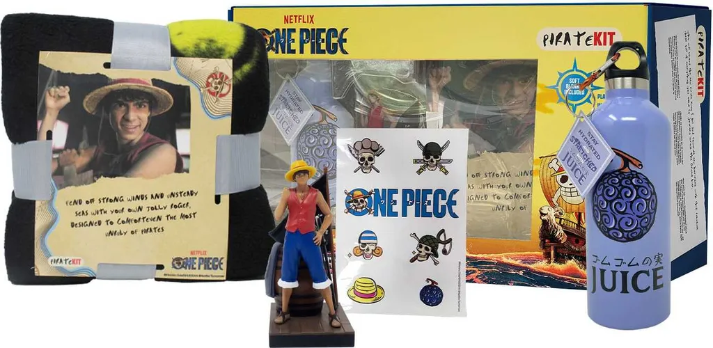 Kit de Soirée One Piece Netflix & Chill pour Fan de Manga et Streaming