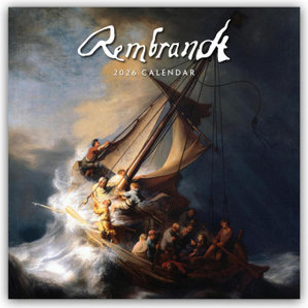 Rembrandt 2026 - 16-Monatskalender