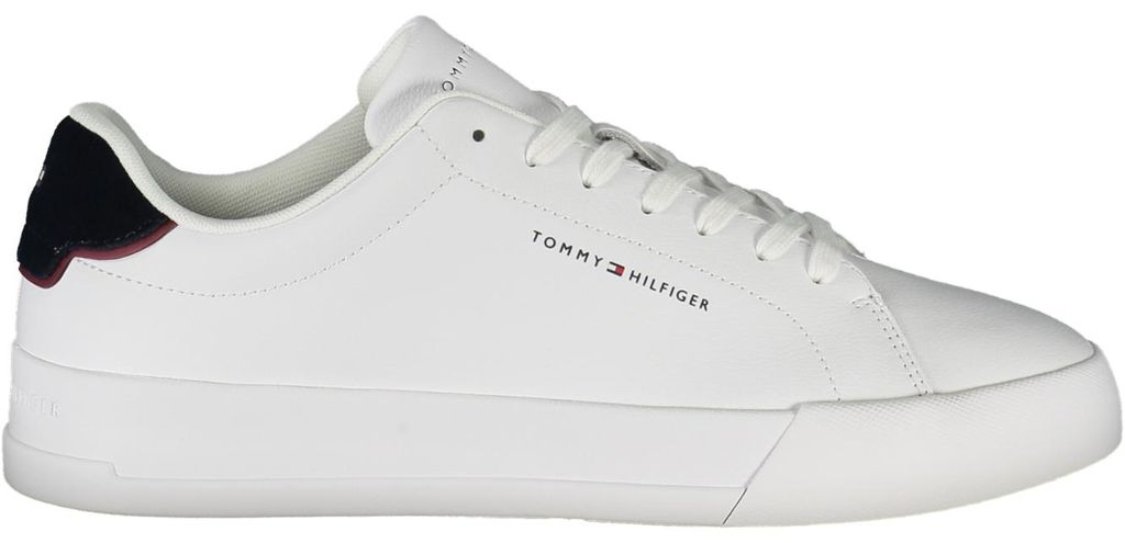 Tommy Hilfiger Court Leather  Weiss - Große 44 Produktbild 