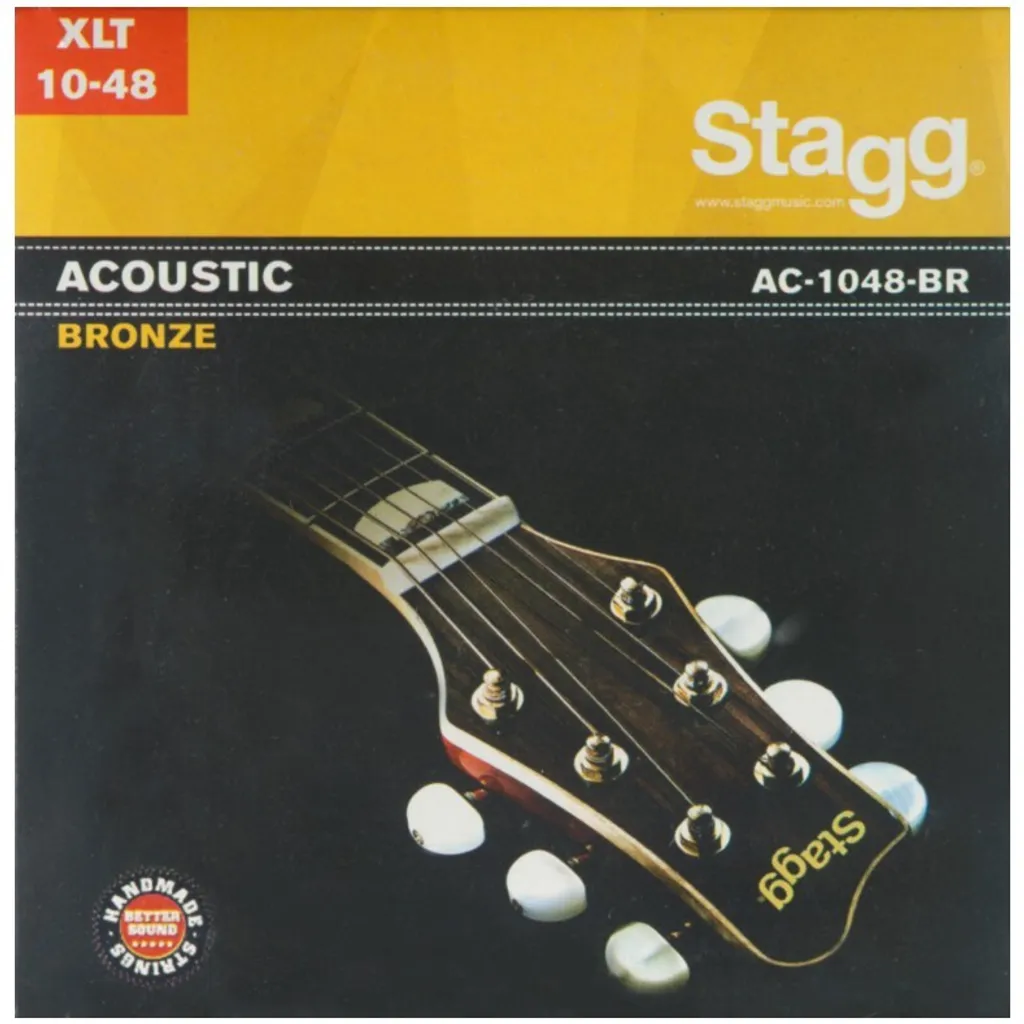 Cordes bronze pour guitare acoustique avec alliage haute durabilité