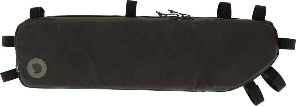 Sac de cadre Fjällräven Hoja Frame Bag L noir pour vélo