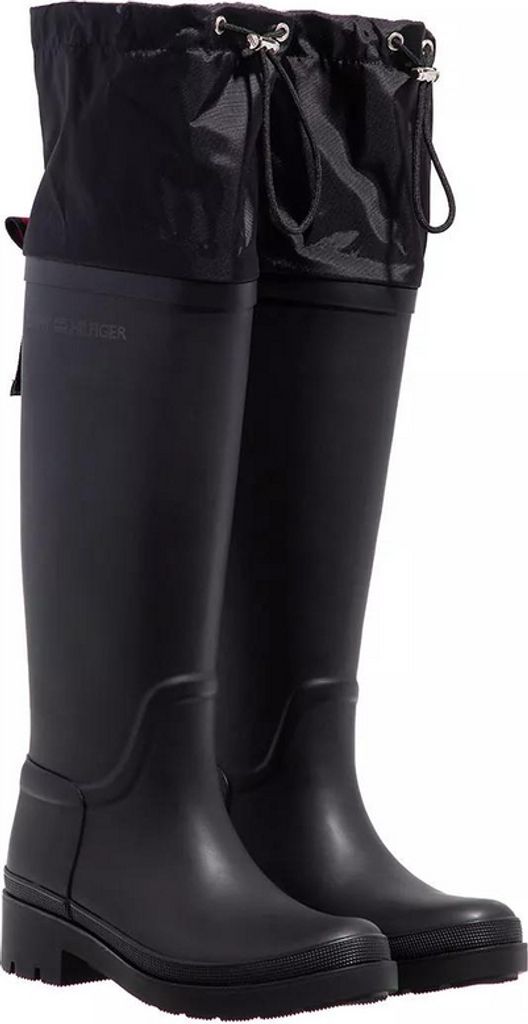 Tommy Hilfiger TH Overknee Rainboot Mono FW0FW06868BDS (39/black)
