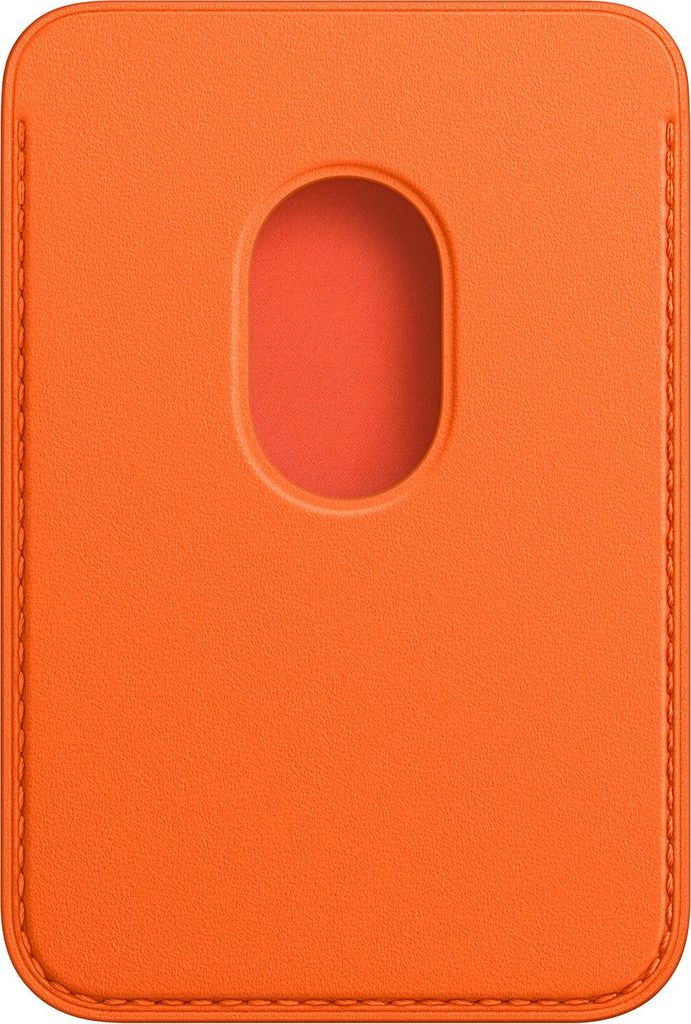 iPhone Leather Wallet with MagSafe - Orange Obrázek produktu 