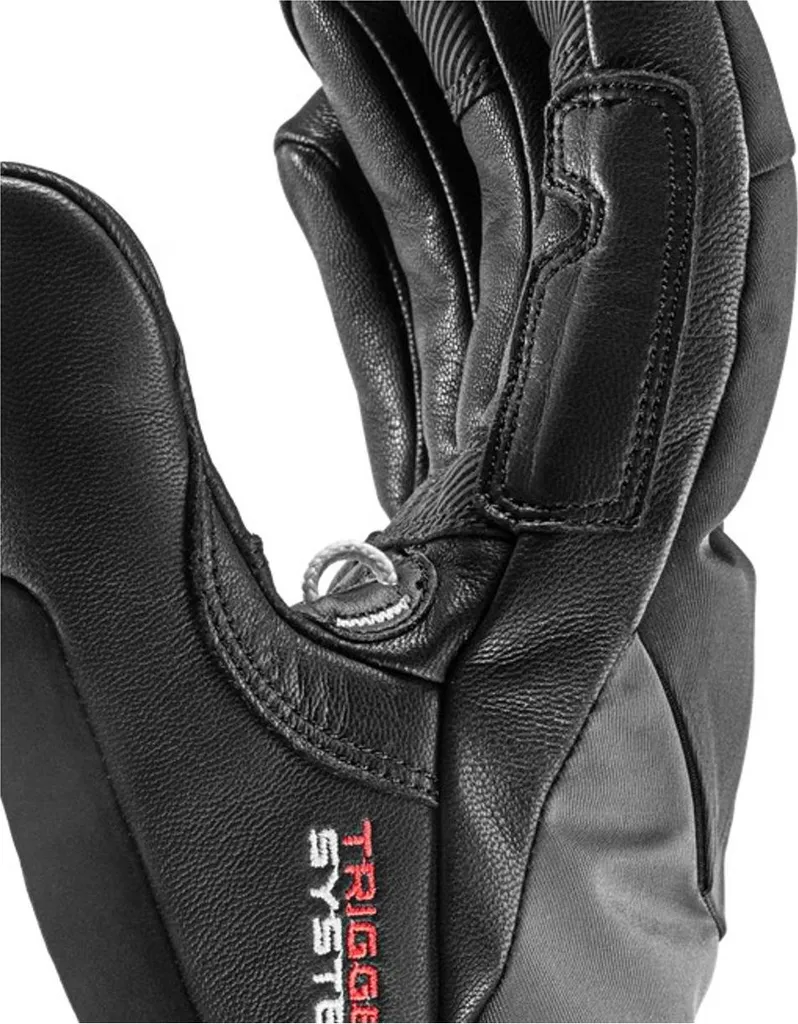 Gants Leki Hevon Thermo 3D Imperméables avec Technologie Trigger 3D Noir
