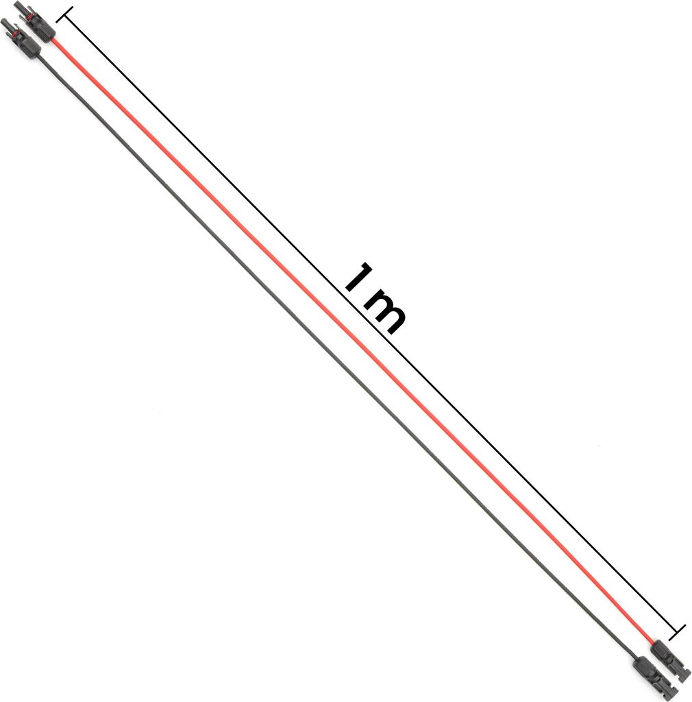 1 Paar Solarkabel Verlängerungskabel Stecker Buchse 6mm² Produktbild 7