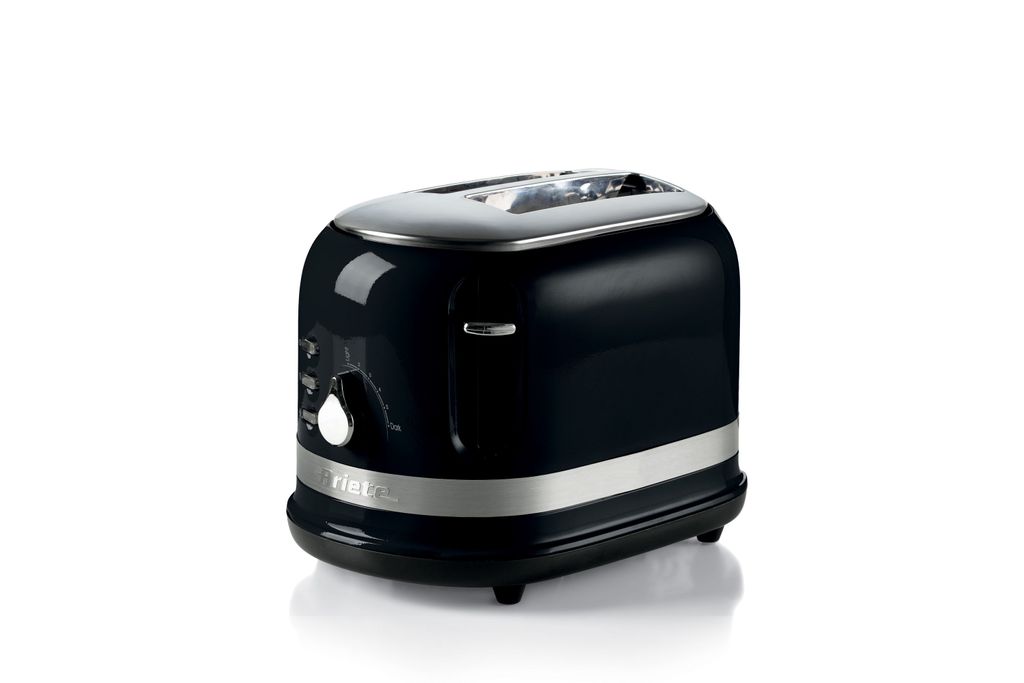 Ariete 0149/02, 2 krajíců, Černá, Knoflíky, Páčka, Otočné, Obrázek produktu 