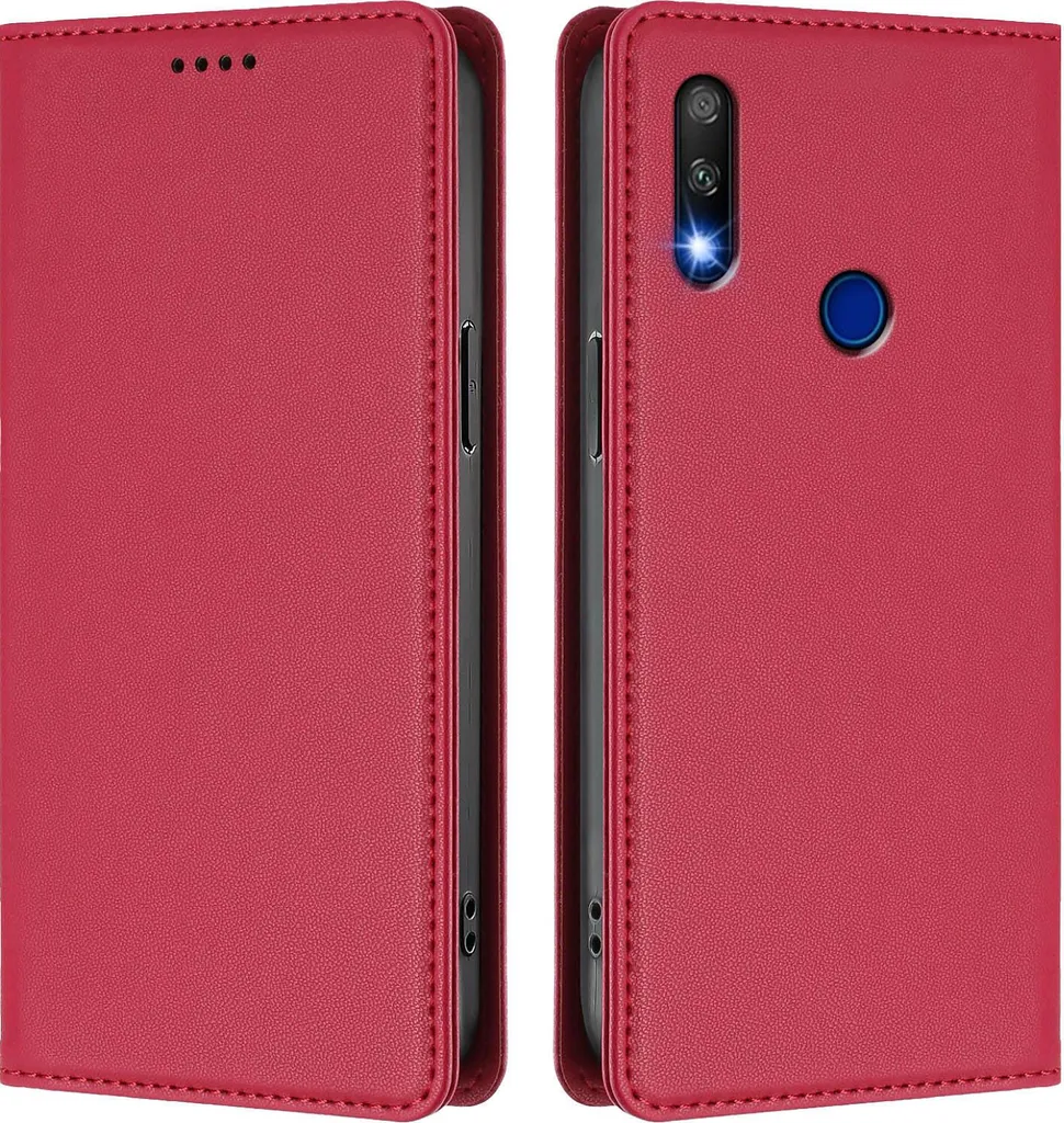 Cover Portafoglio Huawei P Smart Z / Y9 Prime 2019 Rosso - Recensione