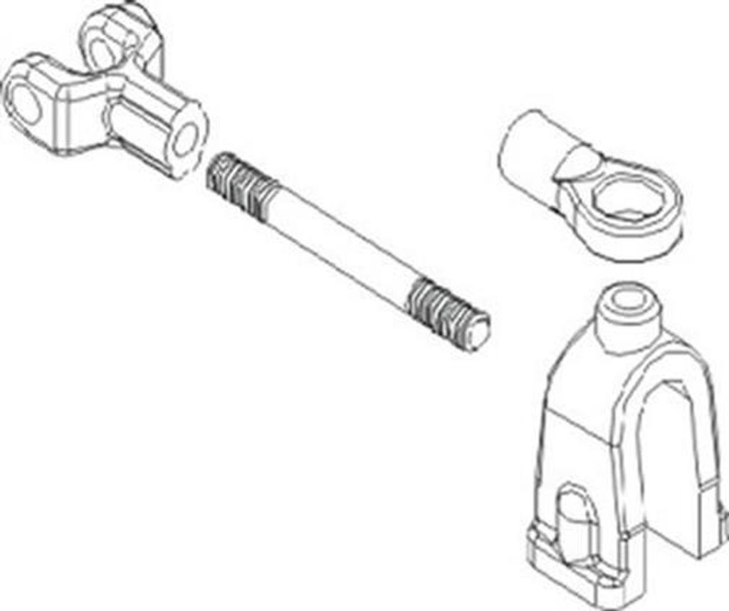 Krick Hintere Abstützung Set Vulcan