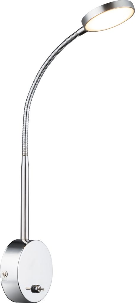Globo Lighting|Wandleuchte Aluminium verchromt, LED