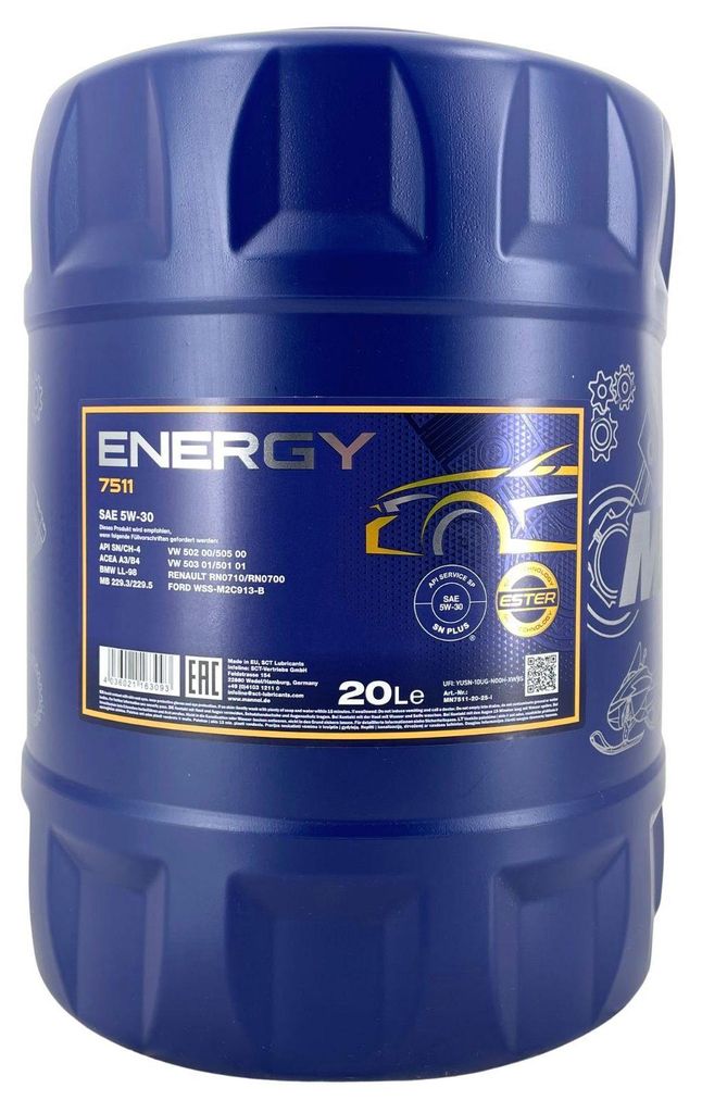 Mannol Energy 5W-30 20 Liter (MN7511-20) Produktbild 