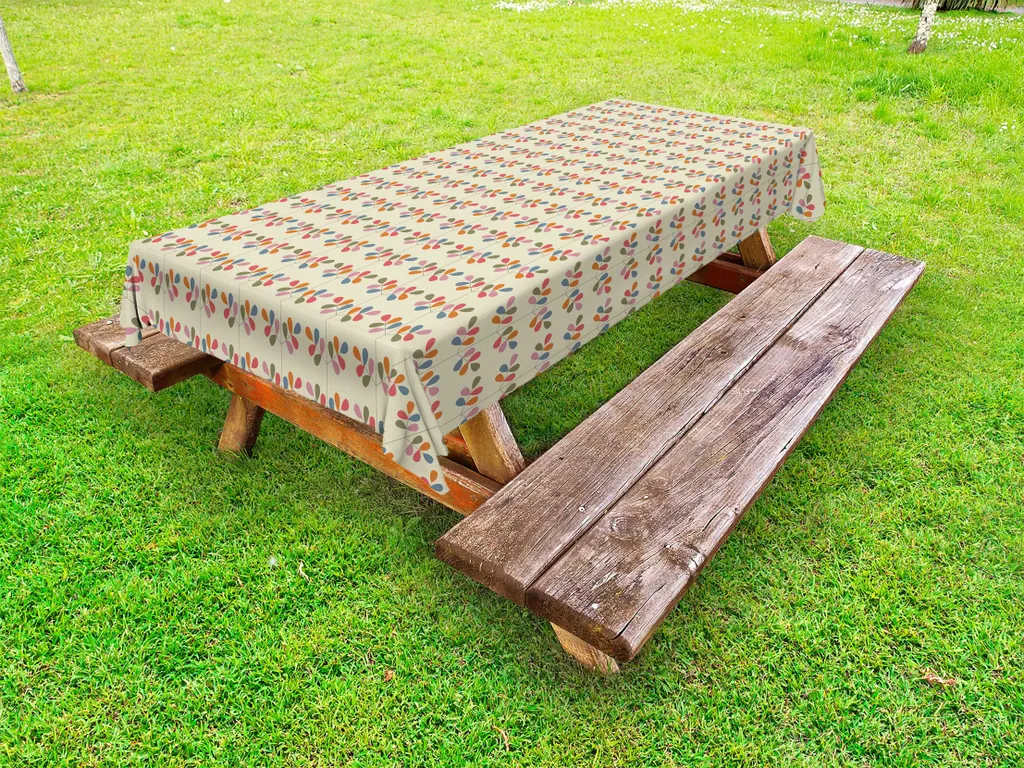 Tovaglia Esterni ABAKUHAUS 145x305 cm - Tessuto Tecnico Idrorepellente