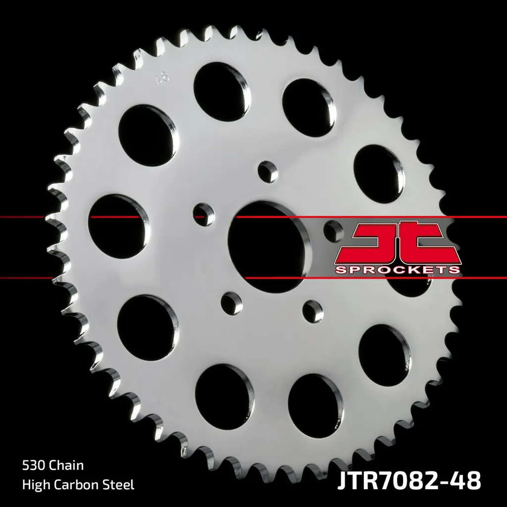 Pignon Acier JT Sprockets 530 48Z - Haute Résistance Diamètre 50,2mm