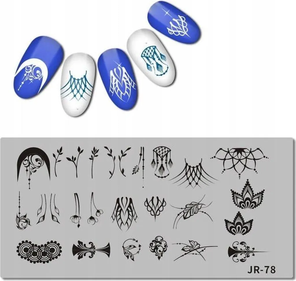 JR-78 Piastra per nail art