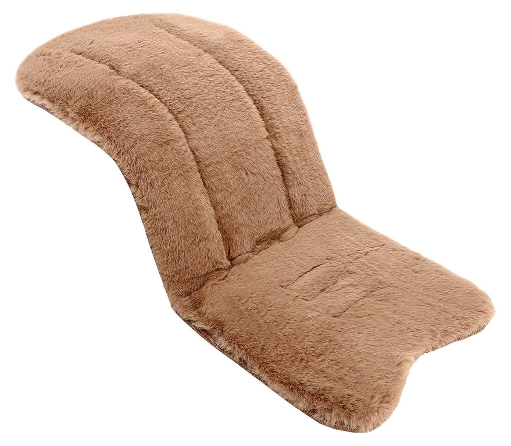 Plüsch Sitzauflage für Kinderwagen - Atmungsaktive Einlage für Sportsitz im Winter