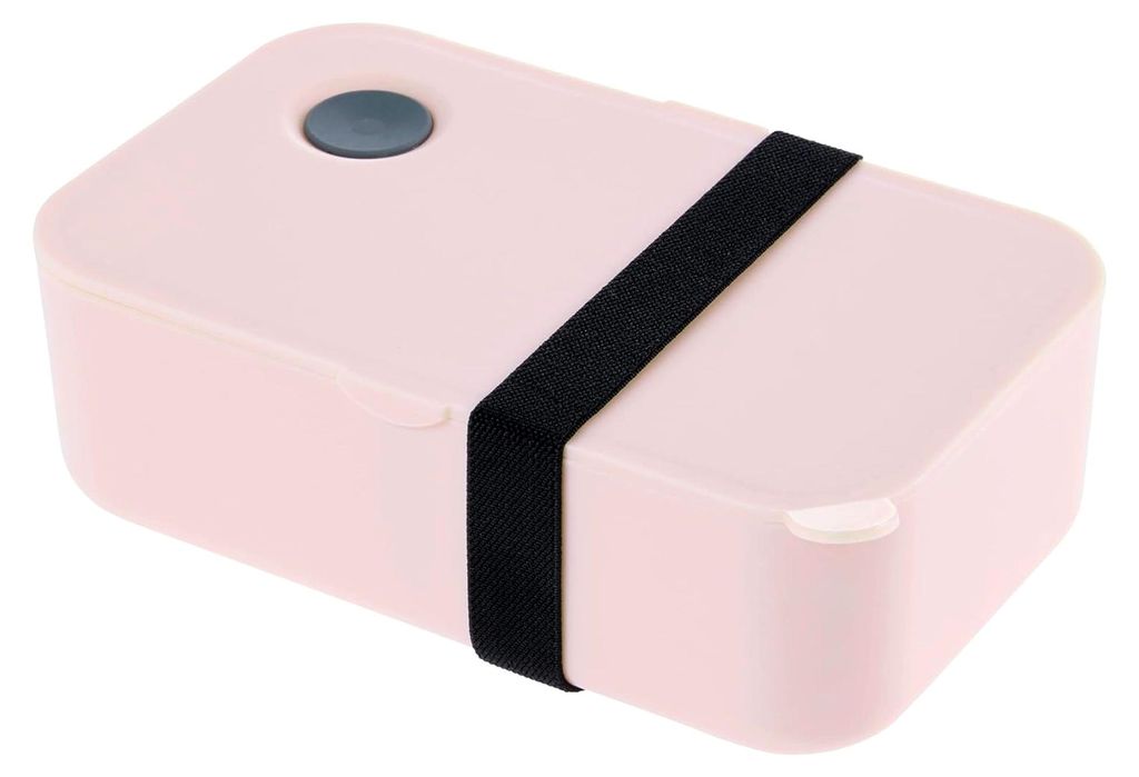 luna pure Praktische Box für Lebensmittel, 0,9 l, Lunchbox / Brotdose, Nordic Pink