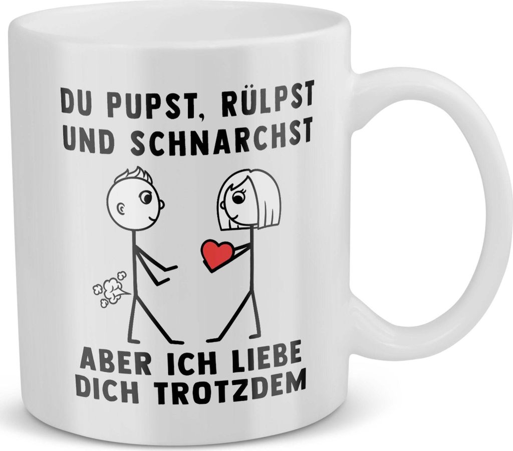 22Feels Männer Jahrestag Geschenk Hochzeitstag Ehemann Valentinstag Freund Tasse Geburtstag für Ihn Kaffeetasse Haferl Weihnachten Geschenkidee