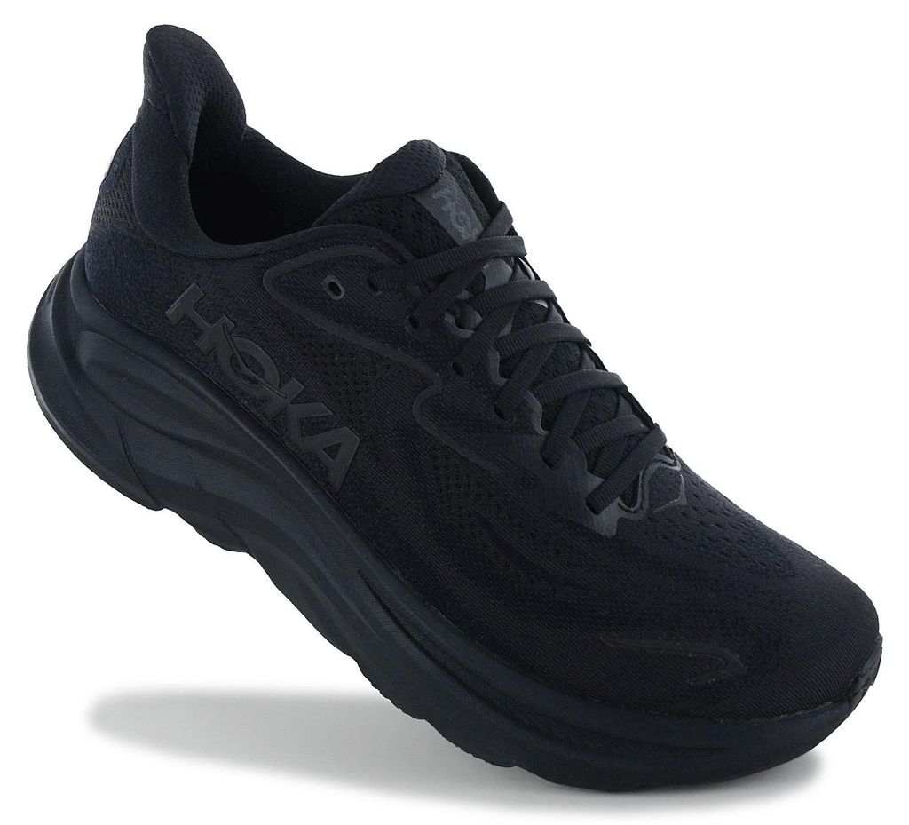 HOKA One One CLIFTON 10 - Herren Laufschuhe Running Schuhe Schwarz 1162030-BBLC , EU 48 US 13