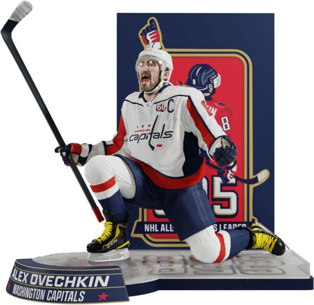 Statue NHL Alex Ovechkin All Time Goals Leader 1/6 - Figurine 28 cm
