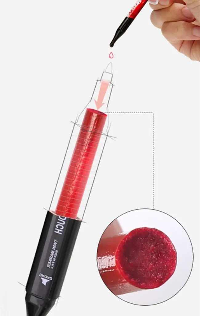 Marqueurs à Alcool Professionnels 80 Couleurs pour DIY et Illustration