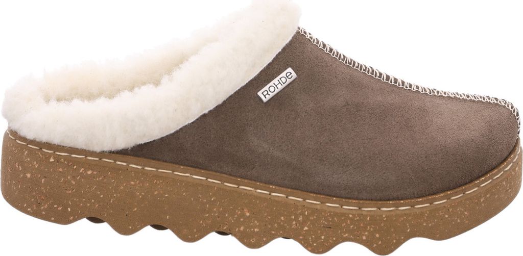 Rohde Pantoffels Open Pantoffels Open - Taupe - Maat 43